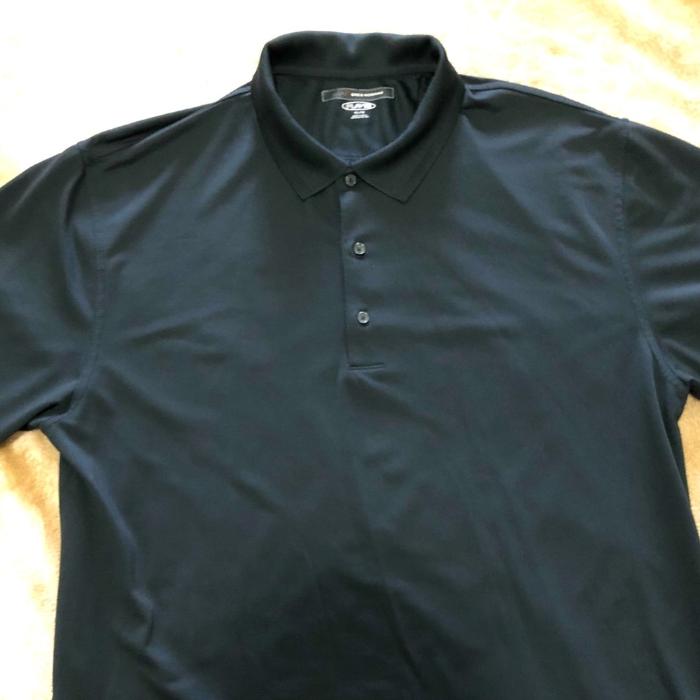 XL Greg Norman polo in black.